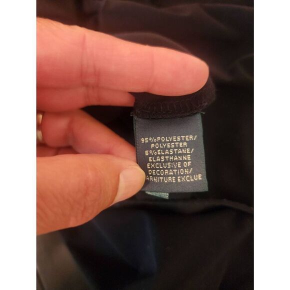 Ralph Lauren evening wear one shoulder rouched rhinestone dress size 10 - Picture 10 of 10